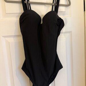 Athleta Black One-Piece Swimsuit – Size XS